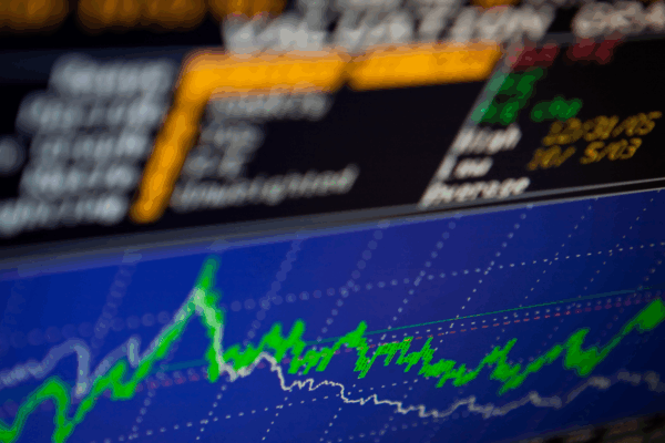 Finanzdiagramm mit Kursverlauf und Marktdaten zum Thema ADR- und GDR-Umtausch